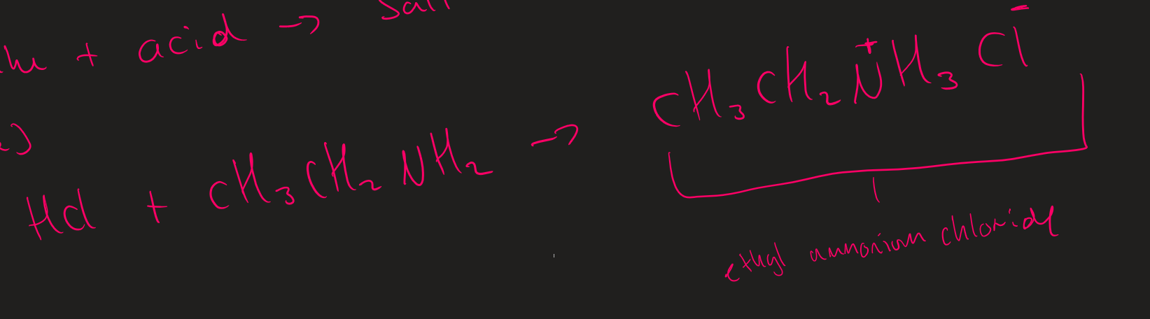 <p>Alkyl ammonium ion</p>