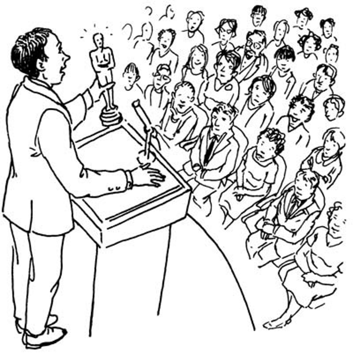 <p>presenter (m)</p>