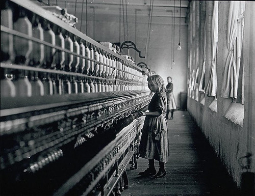 The manufacturing industries that British cities used to rely upon such as shipbuilding, pottery, wool etc