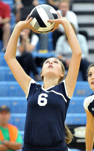 <p>Hitting the ball illegally</p>