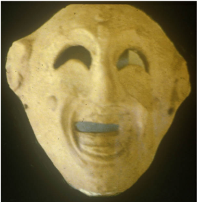 <p>A mask from the theatre</p>