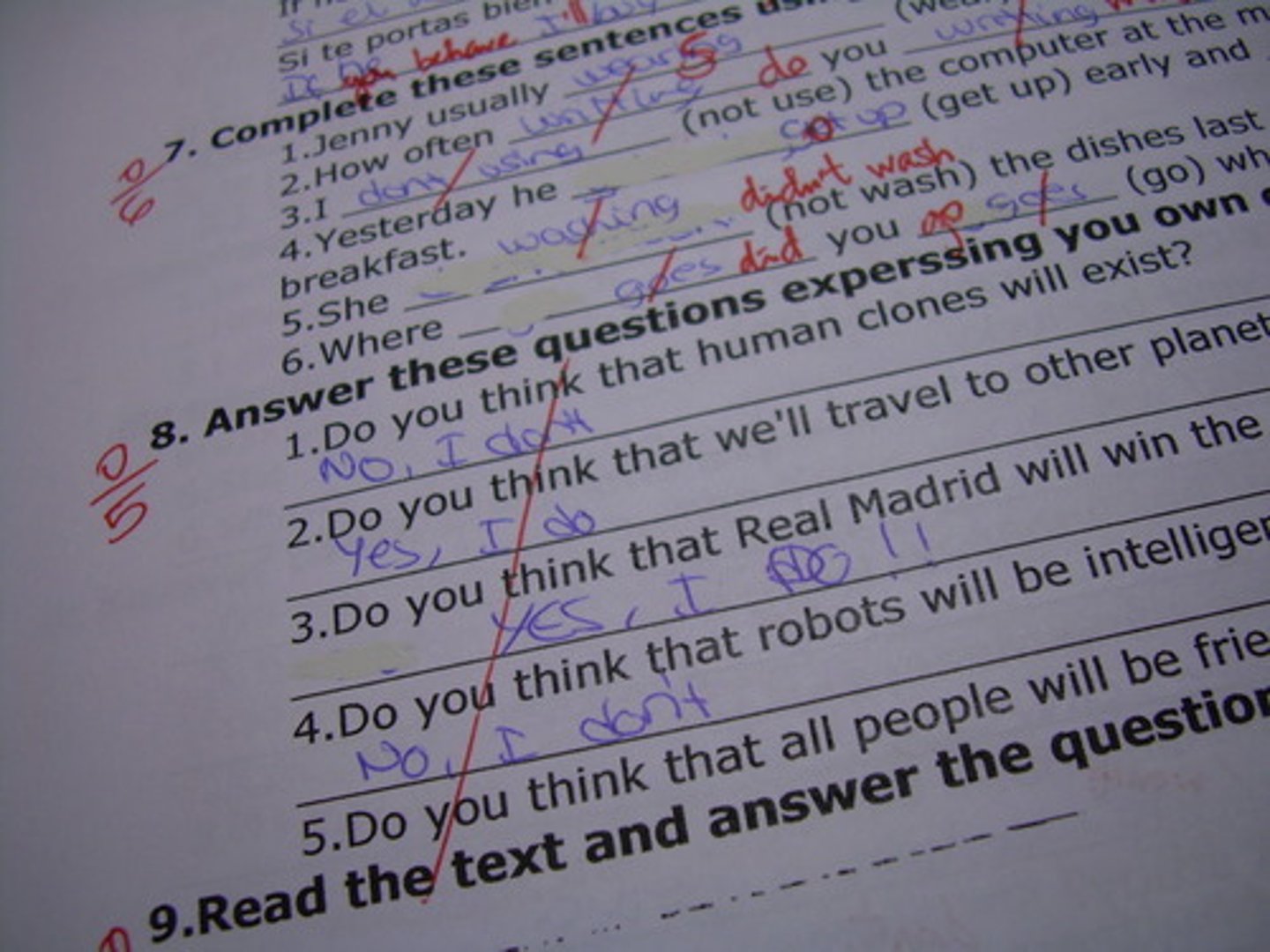 <p>nie zdać egzaminu</p>