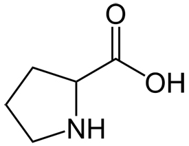 <ul><li><p>pKa1 (carboxylic acid group): 1.99</p></li></ul><ul><li><p>pKa2 (amino group): 10.60</p></li><li><p>pKaR (side chain): N/A, as its cyclic structure incorporates the amino group and lacks an additional ionizable side chain.</p></li></ul><p></p>
