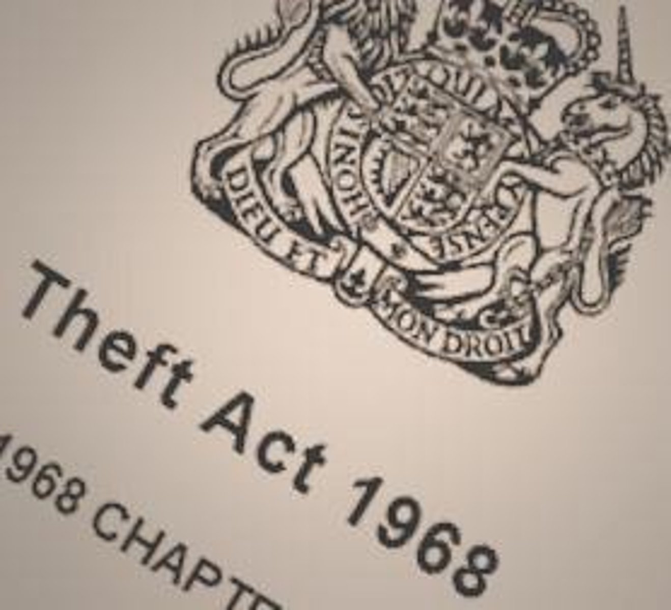 <p>What act is theft part of?</p>