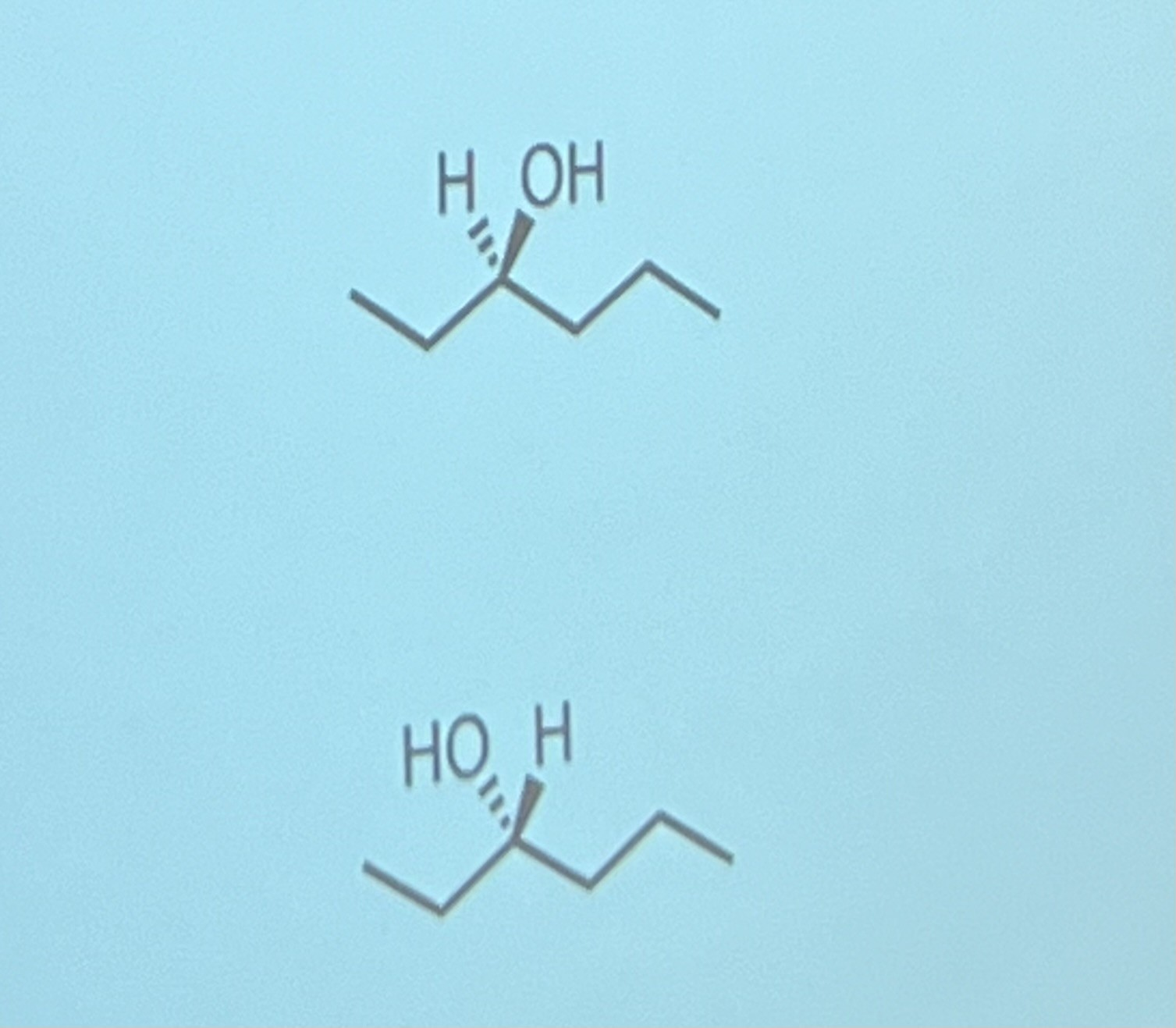 <p>you only show the bonds involved in the chirality</p>