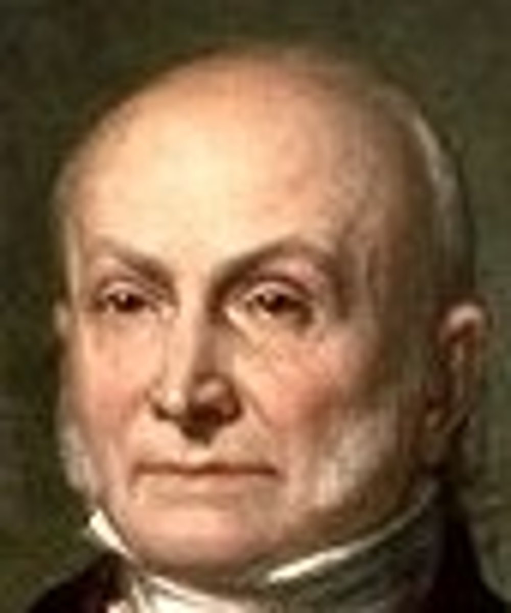 <p>Democratic-Republican National Republican, accused of winning the Presidency through corruption, plagued with accusations throughout presidency.</p>