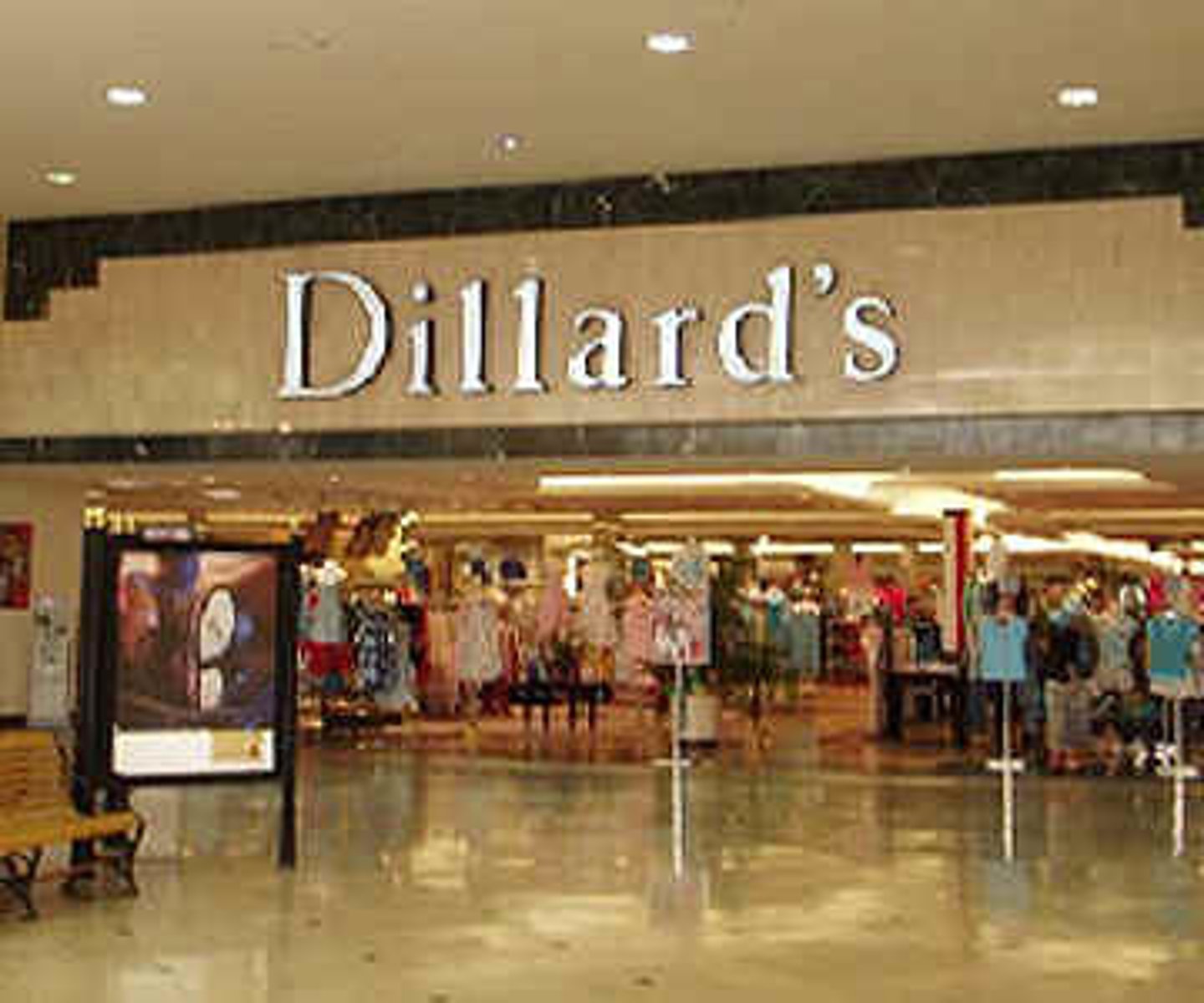 <p>the clothing store</p>