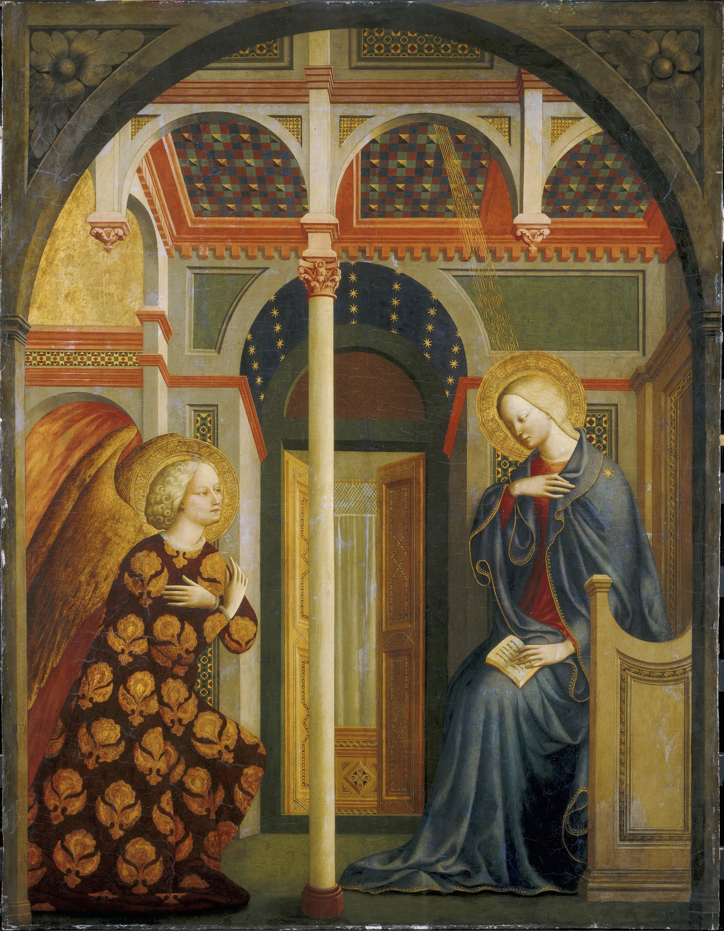 Annunciation, 1435. Masolino