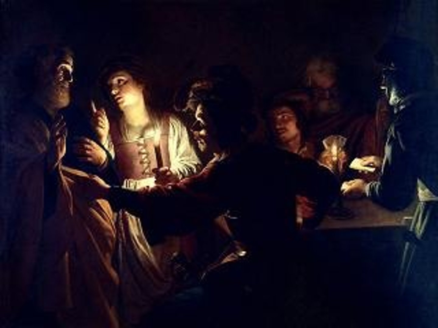 <p>use of strong contrasts between light and dark, usually bold contrasts affecting a whole composition</p>