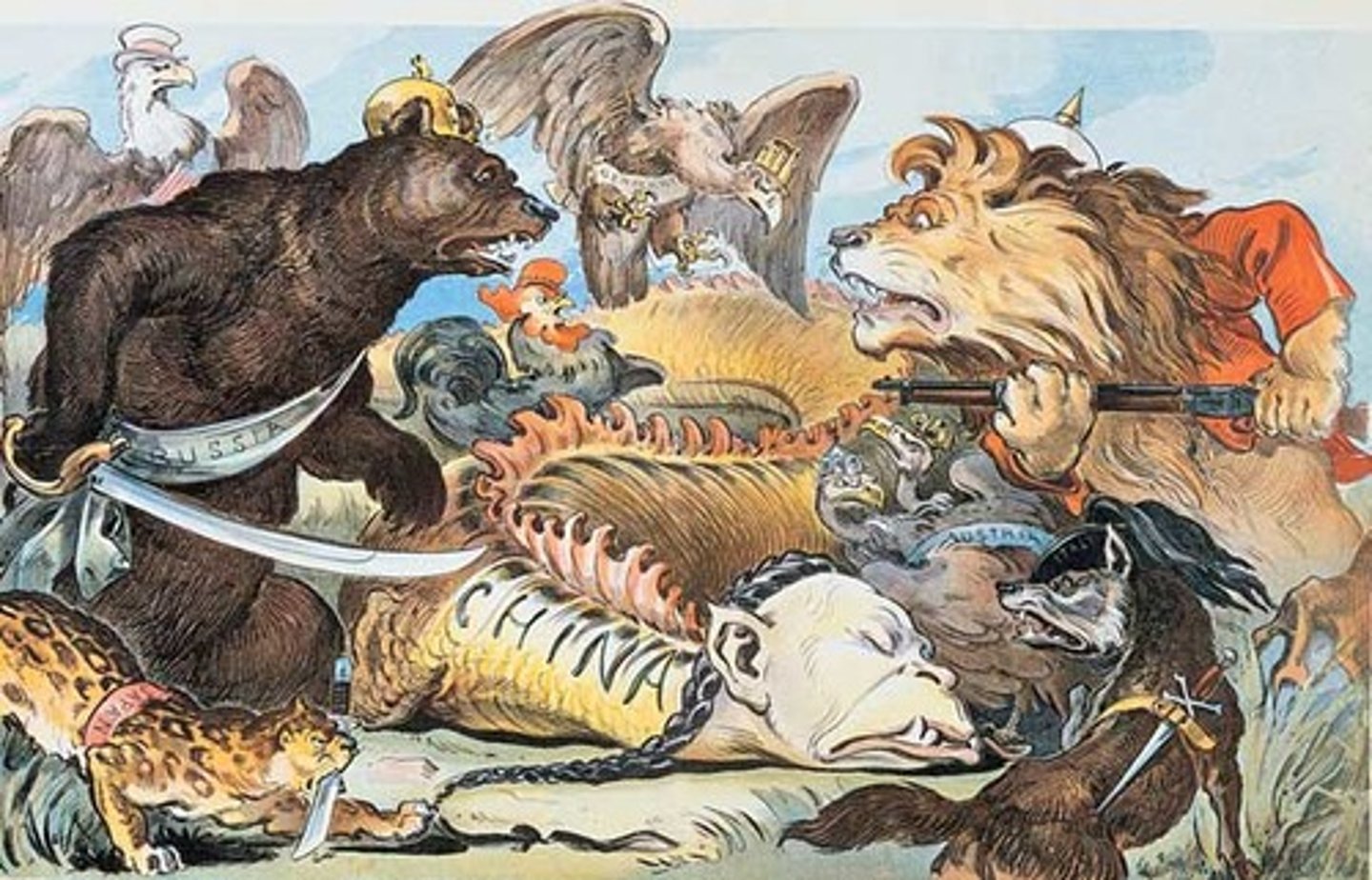 <p>A country or area in which another country has power to affect developments although it has no formal authority.</p>