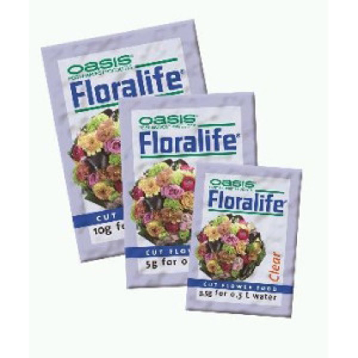 <p>A chemical consisting of a mixture of ingredients that when added to water extends the vase life of cut flowers by lowering the water PH.</p>