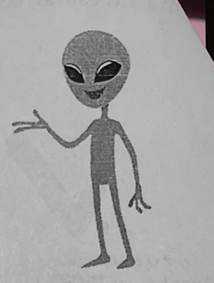 <p>the alien</p>