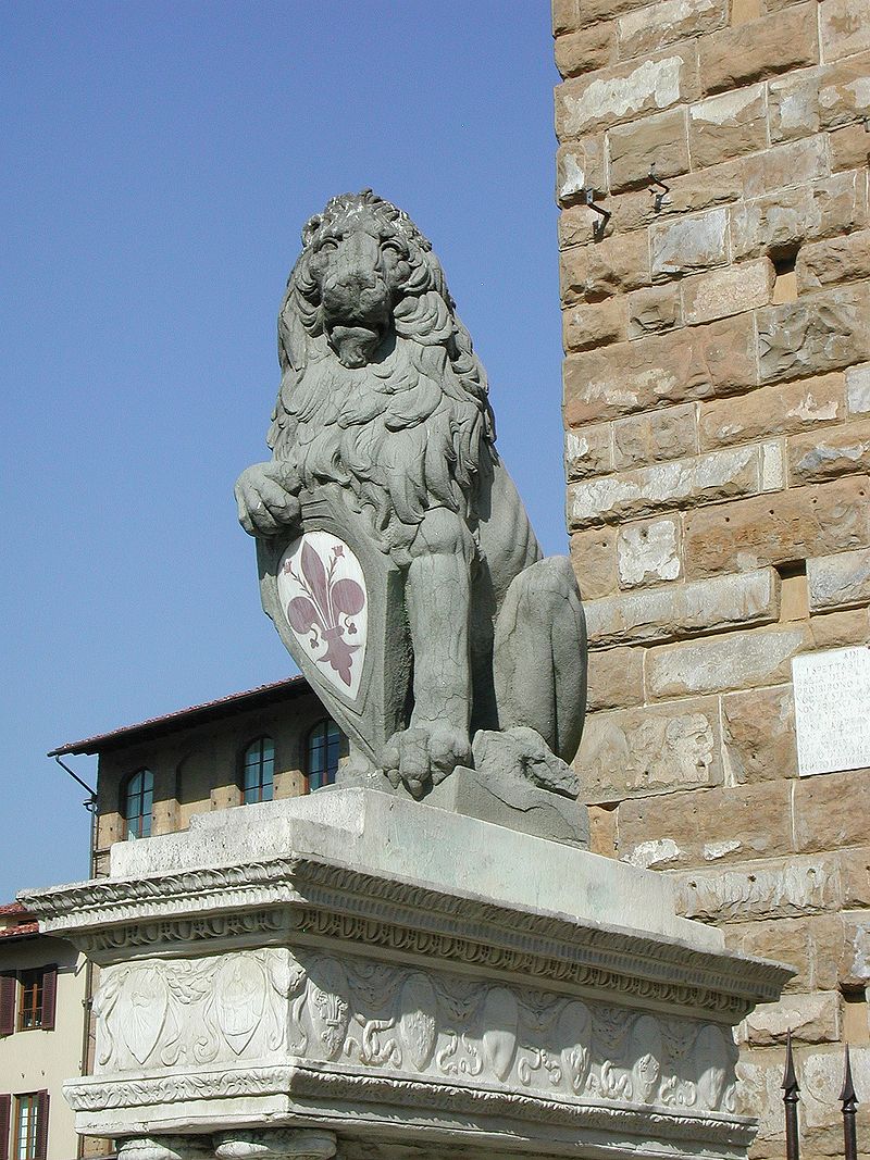 <p><strong>Marzocco (Piazza della Signoria, Firenze)</strong></p>