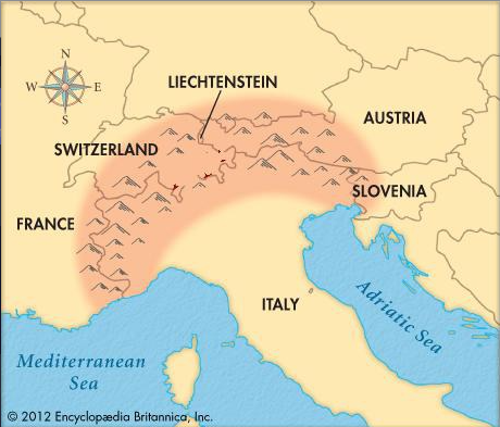 <p><span>Europe's Largest Mountain system</span></p>