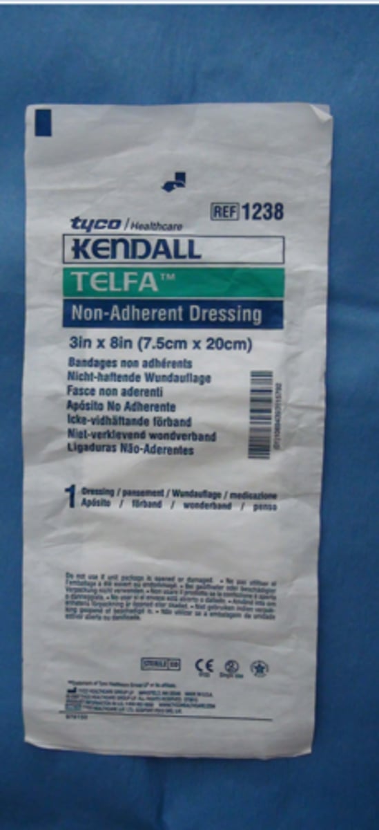 <p>The tefla pad is a dressing that provides a moist healing environment without adhering to the wound. Non-adherence increases insult to the healing tissue during bandages changes. This dressing is a common go-to- dressing for wounds and surgical incisions.</p><p>Primary Layer.</p>