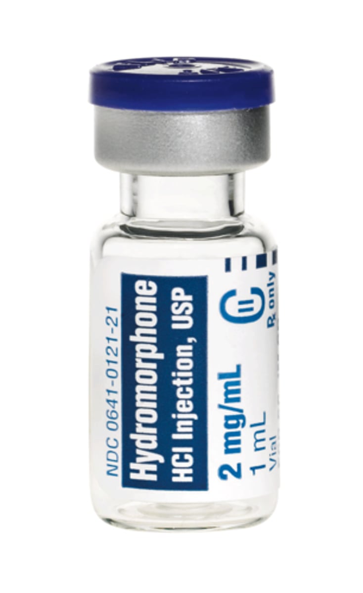 <p>Morphine or Hydromorphone for severe pain relief</p>