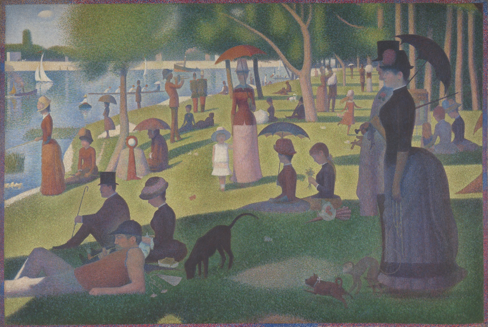<p>Who is the artist of <strong>Sunday Afternoon on the Island of La Grande Jatte</strong>?</p>