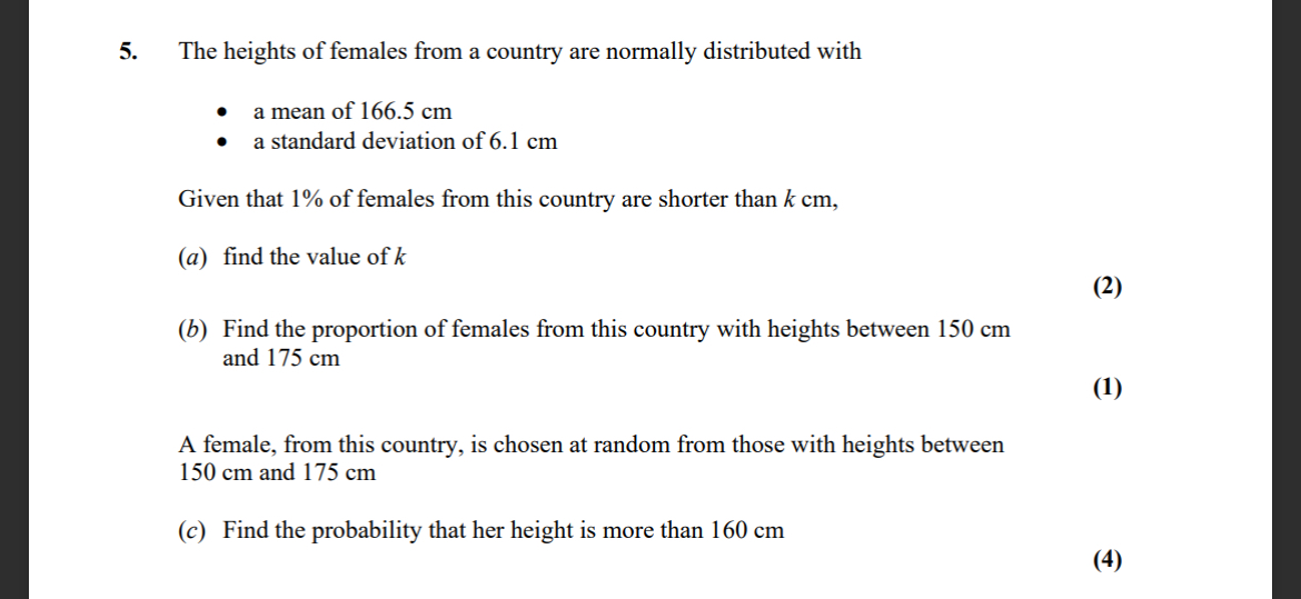 <p>Q</p><p>Do part c, given b is 0.915</p>