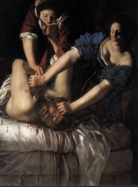 <p>Artemisia Gentileschi, Judith and Holofernes, c. 1611–12</p>