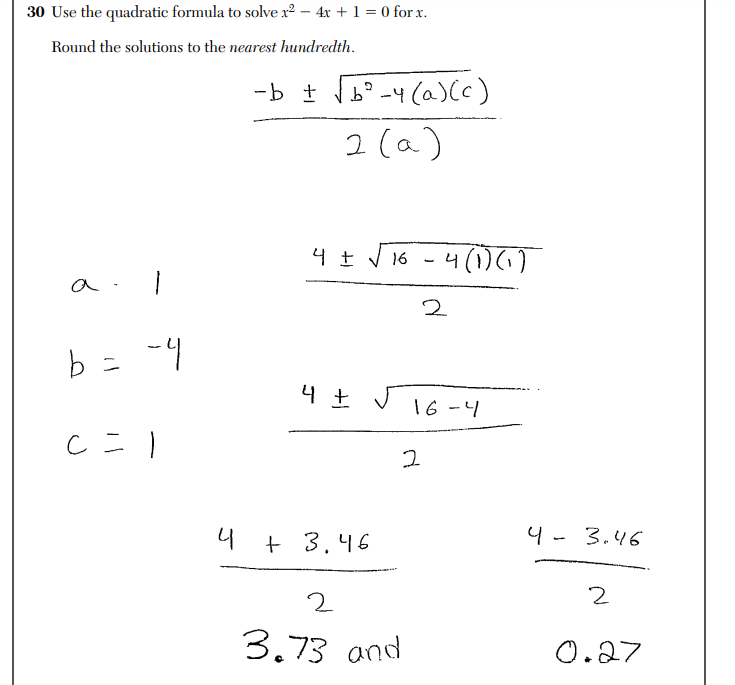 <p>x= 3.72,0.27</p>