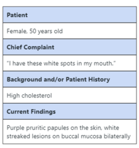 <p>what is the most likely diagnosis?</p>