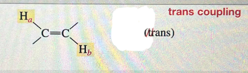 <p>trans alkene coupling</p>
