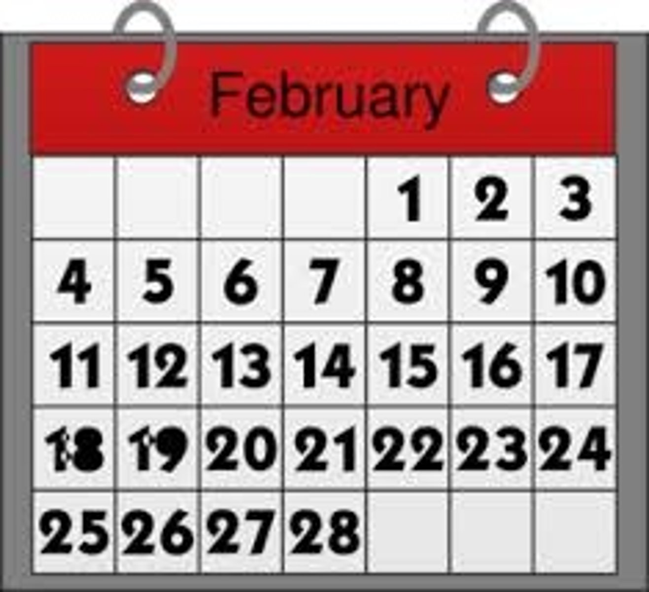 <p>February</p>