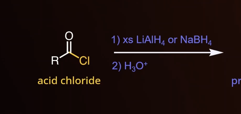 <p>hydride reduction</p>