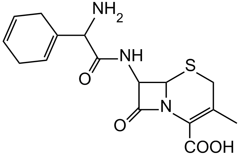 <p>7. Which statement about the depicted antibiotic cephalosporin is correct?</p><p>A. The compound has a lactam ring (cyclic amide).</p><p>B. The compound has a thiol group (mercapto group).</p><p>C. The compound has two isoelectric points.</p><p>D. The compound contains 2-amino-2-phenylacetic acid as a component.</p><p>E. The compound has three amide bonds.</p>