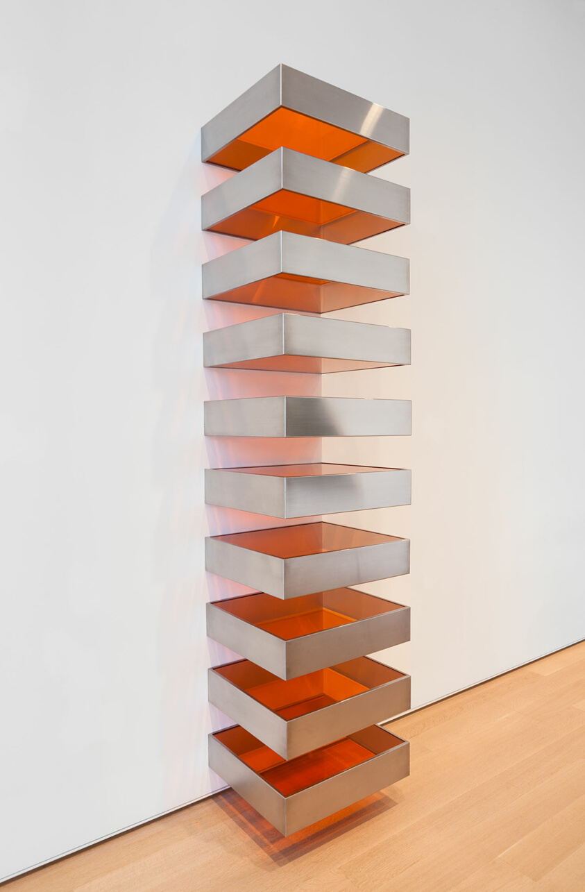 <p>What movement was Untitled (Stack) part of?</p>
