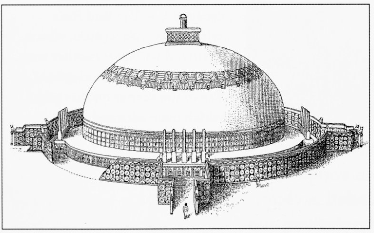 <p><span style="background-color: transparent;">Reconstruction of Amaravati Stupa</span></p>