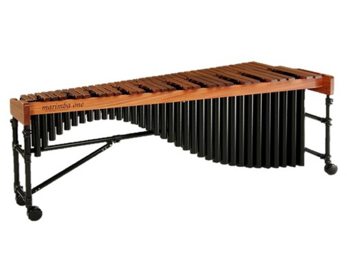 <p>a percussion instrument with wooden bars tuned to produce a chromatic scale and with resonators</p>