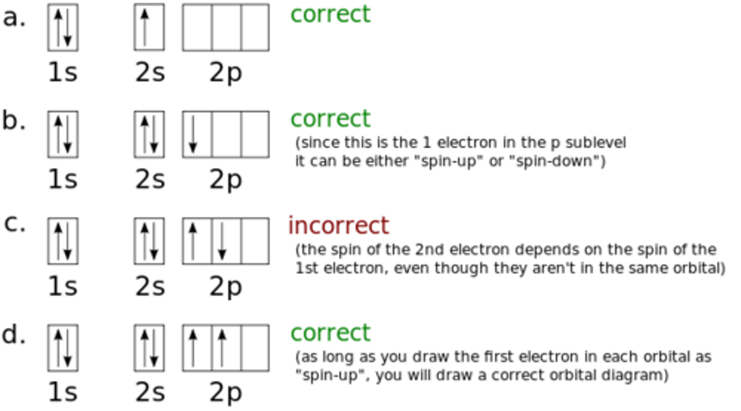 <p><span>Hund's rule states that </span><strong><mark data-color="unset" style="background-color: unset; color: inherit;">for degenerate atomic orbitals (orbitals of equal energy), electrons will singly occupy each orbital with parallel spins before any orbital is doubly occupied</mark></strong></p>