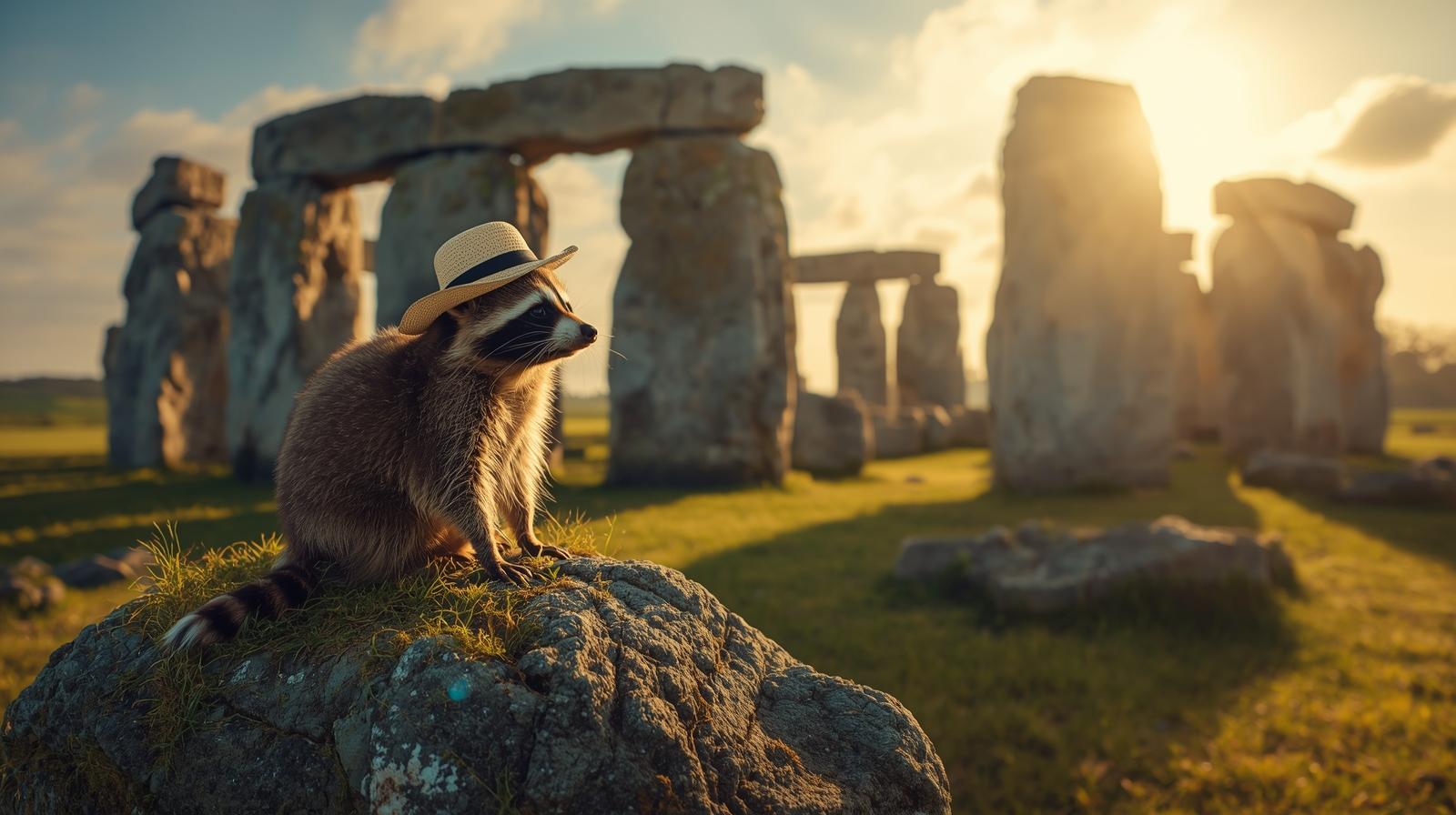 <p>A prehistoric monument in Wiltshire, England, consisting of a ring of standing stones, each around 13 feet high and seven feet wide, built around 2500 BC. </p>