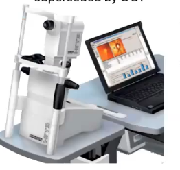 <p>confocal scanning laser opthalmoscopy HRT </p>