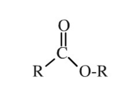 <p>COOC, RCOOR (IUPAC suffix)</p>