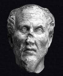 <p>is a greek philosopher. he said that there is s supreme “one”.</p>