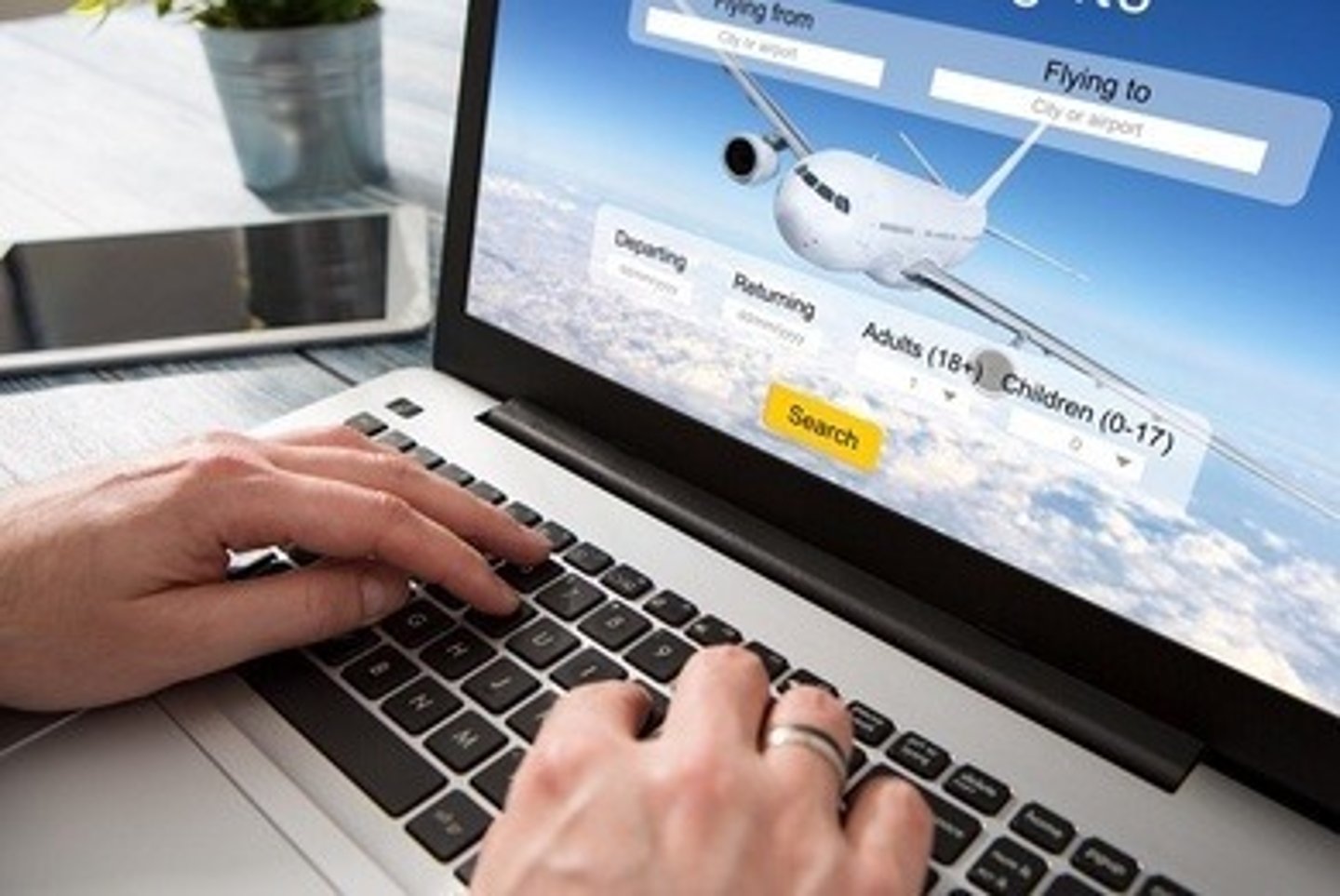 <p>to book a flight ticket</p>