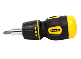 <p>It comes in either standard or philips screw driver with short shank or blade and a shorted handle used to turn screws in tight space where standard screw driver cannot be used.</p>