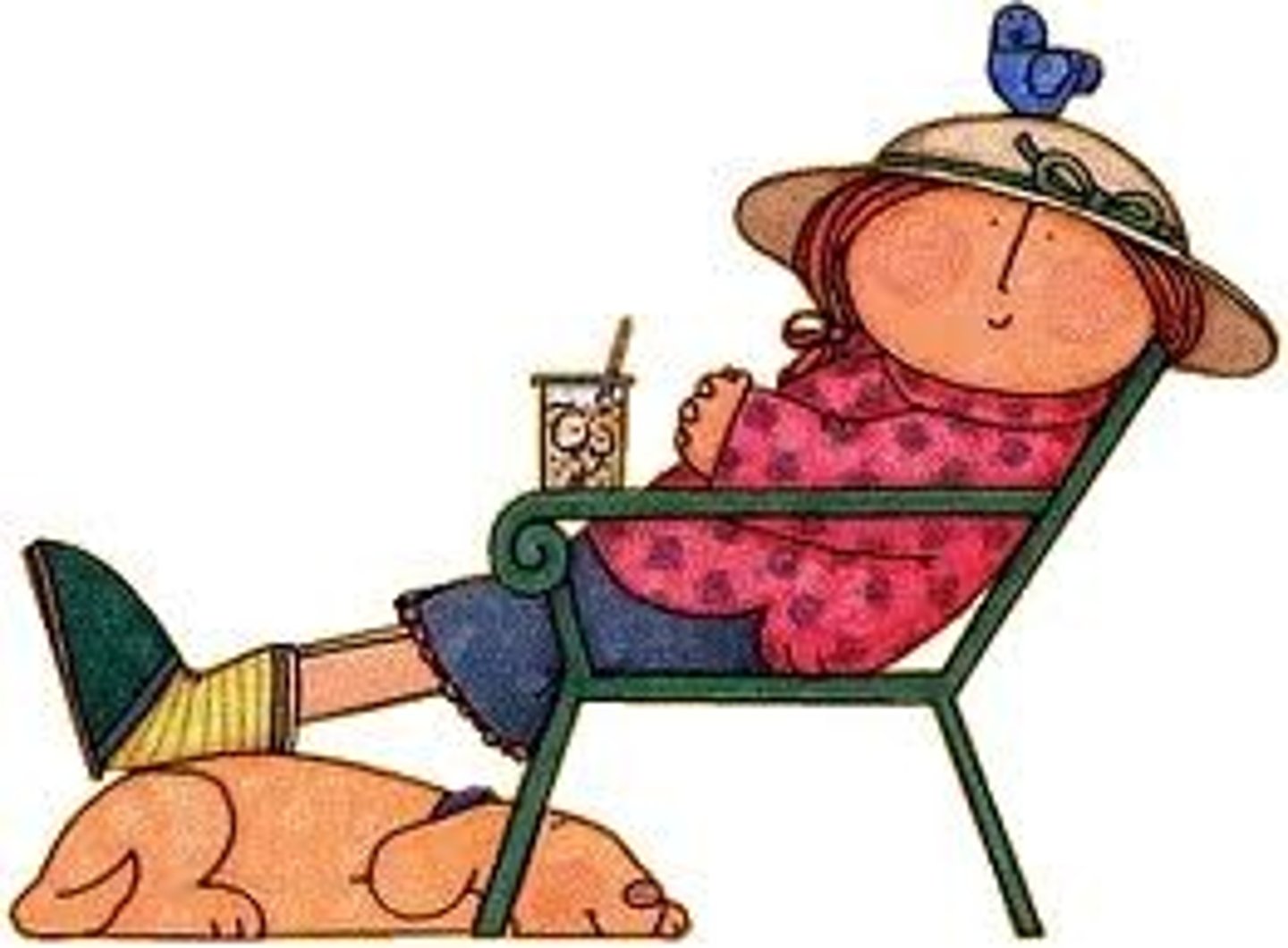 <p>to rest</p>