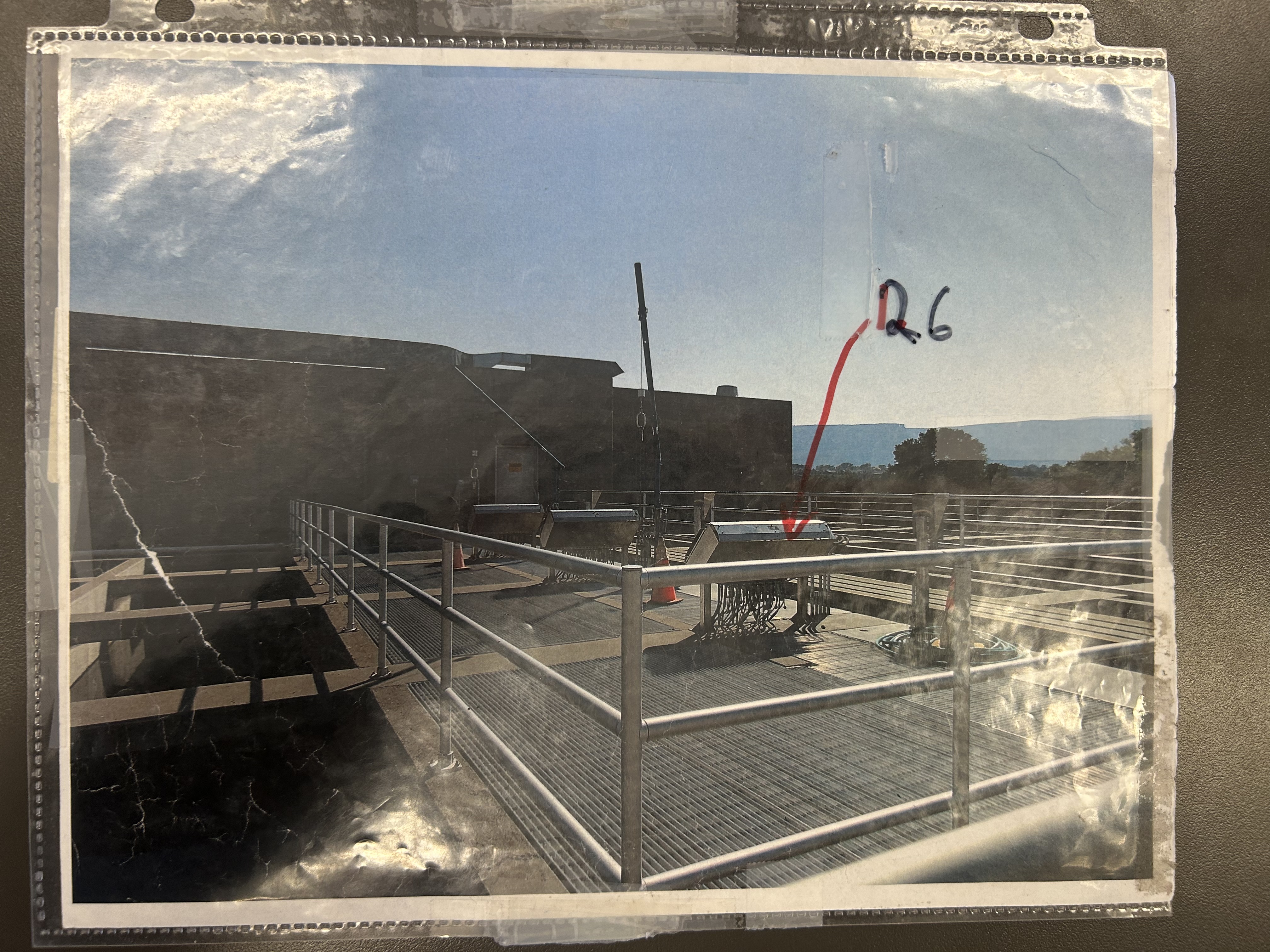 <p>kills and remaining microorganisms before the water is returned to the river system——————— Colorado River </p>