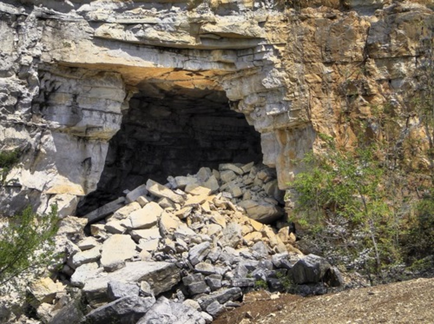 <p>very hard limestone</p>