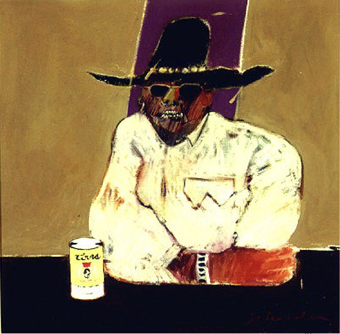 <p><span><span>Indian with Beer Can</span></span></p>