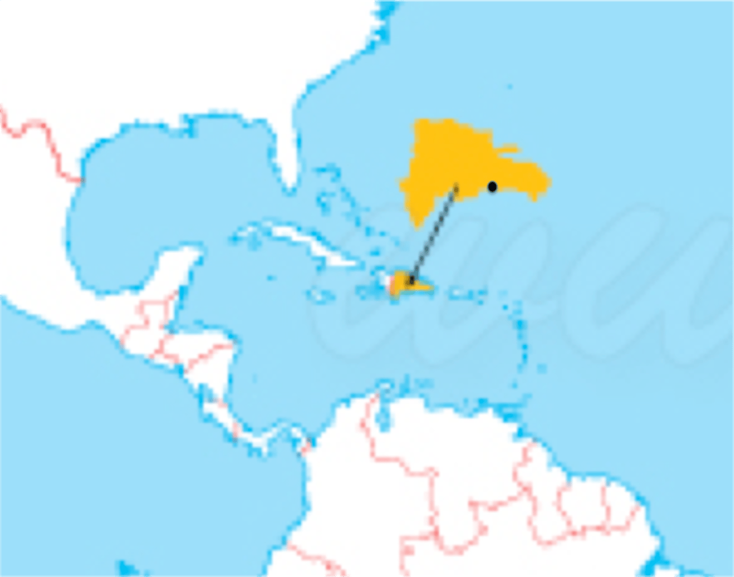 <p>First island in Caribbean settled by Spaniards; settlement founded by Columbus on second voyage to New World; Spanish base of operations for further discoveries in New World. later called Haiti.</p>