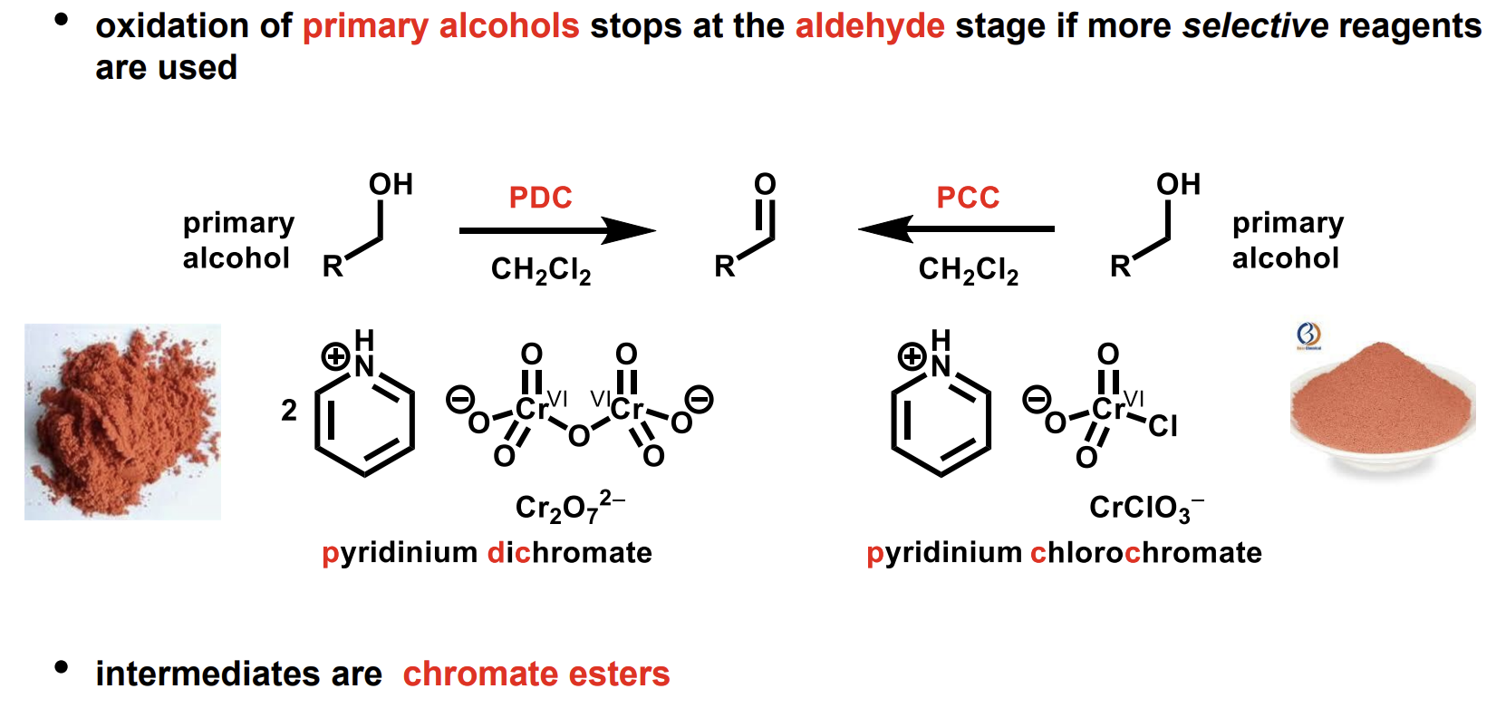 <p>Using more selective reagents.</p>