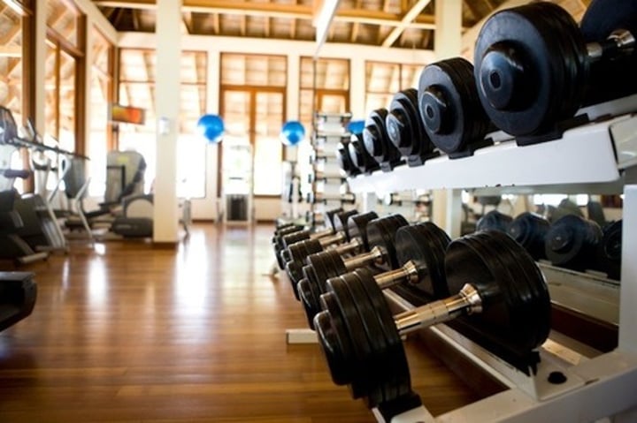 <p>jiànshēnfáng - gym (workout facility)</p>