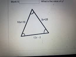 <p>What is the value of y?</p>