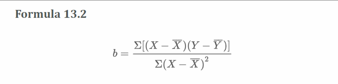 <p>slope measures the amount of change in Y when X changes</p>