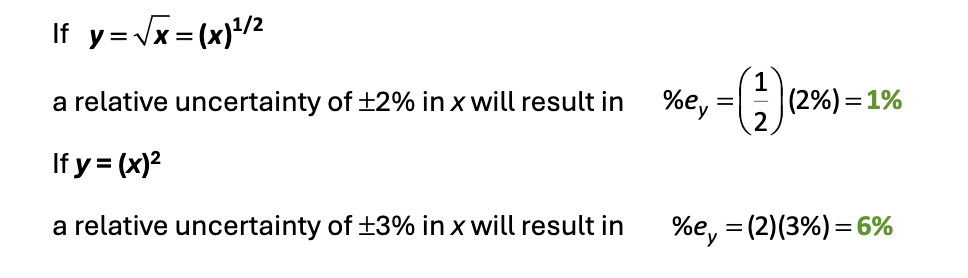 <p>$$\%e_{y}=a\left(\%e_{x}\right)$$ </p>