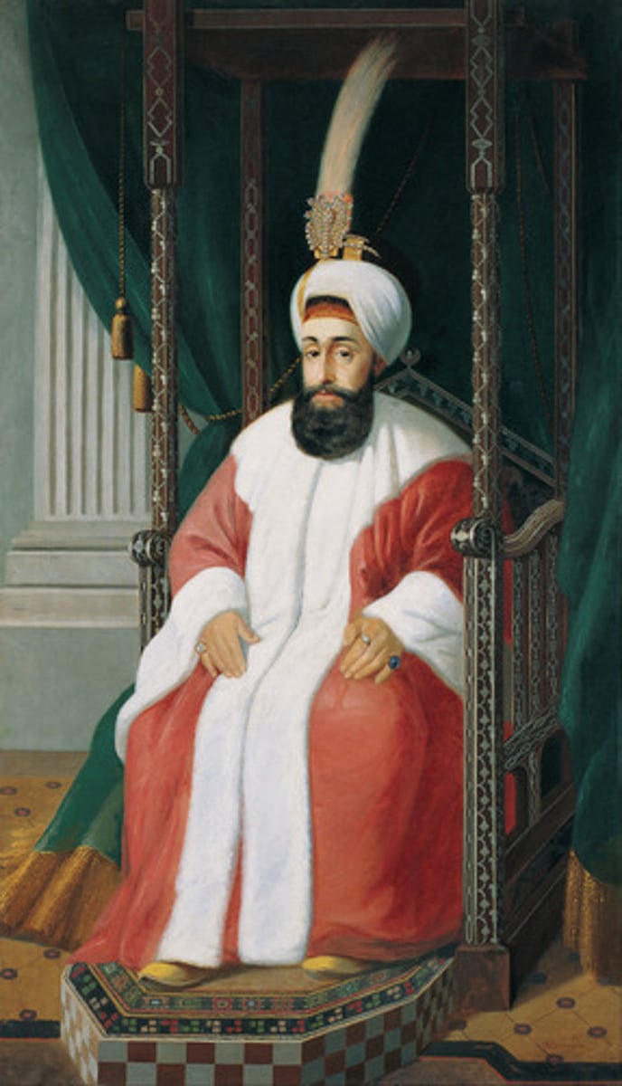 <p>Ottoman sultan (r. 1789-1807) who attempted significant reforms of his empire, including</p><p>the implementation of new military and administrative</p><p>structures.</p>